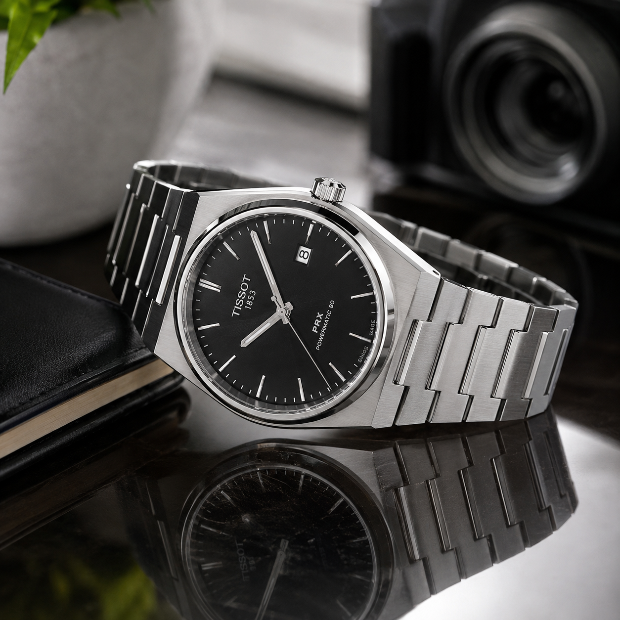 Tissot Luxury Men's Watch | Premium Stainless Steel Waterproof Quartz Wristwatch with Sapphire Crystal