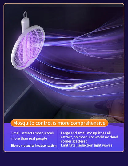 Foldable Electric Mosquito Killer with  Light
