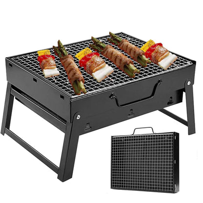 Portable & Foldable BBQ Grill Space Saver